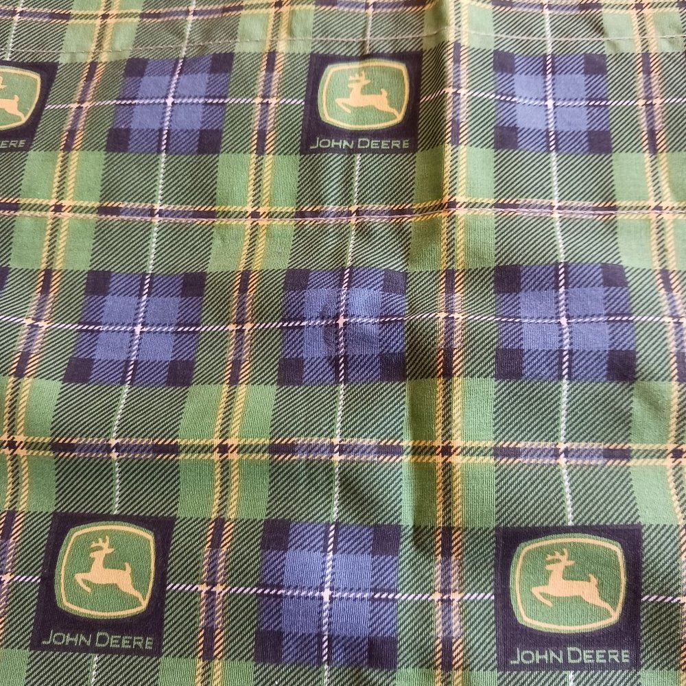 John Deere window valance